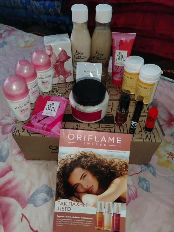 oriflame 100% tabiiy va halol original mahsulotlar