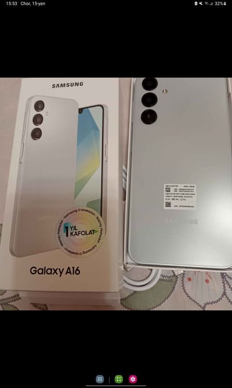 Samsung A16 kamerasi 50 mp