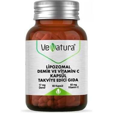 Venatura Lipozomal, Vitamin C, 60 kapsul Venatura Lipozomal, Vitamin C, 60 kapsul