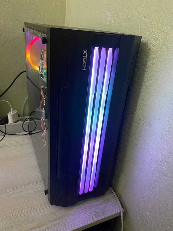 Игровой кейс H510 I3 10100F 16GB DDR4 RX580 8GB SSD 512GB 750W
