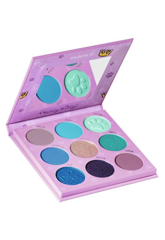 Палетка теней для мамы и дочки Glam Kitty Палетка теней для мамы и дочки Glam Kitty