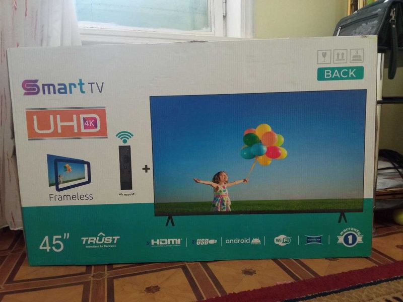 Smart TV 45" | UHD 4K | Frameless Dizayn