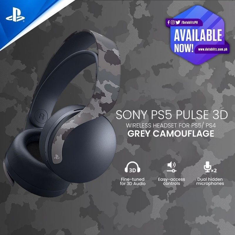 Sony Ps5 Pulse 3D Наушники для Sony Playstation приставки Sony Ps5 Pulse 3D Наушники для Sony Playstation приставки