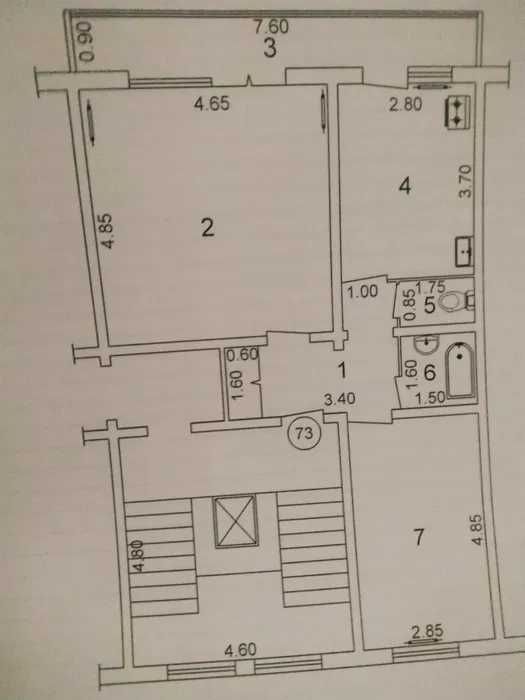 Срочно Карасу 4 2/7/9, без ремонта, 65м2 отдельный вход, Конечка