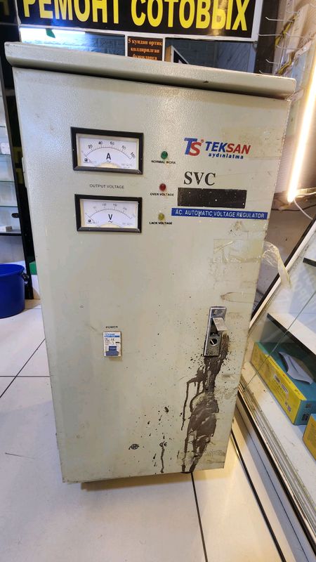 Стабилизатор напряжения TEKSAN SVC (20-22 кВА) Стабилизатор напряжения TEKSAN SVC (20-22 кВА)