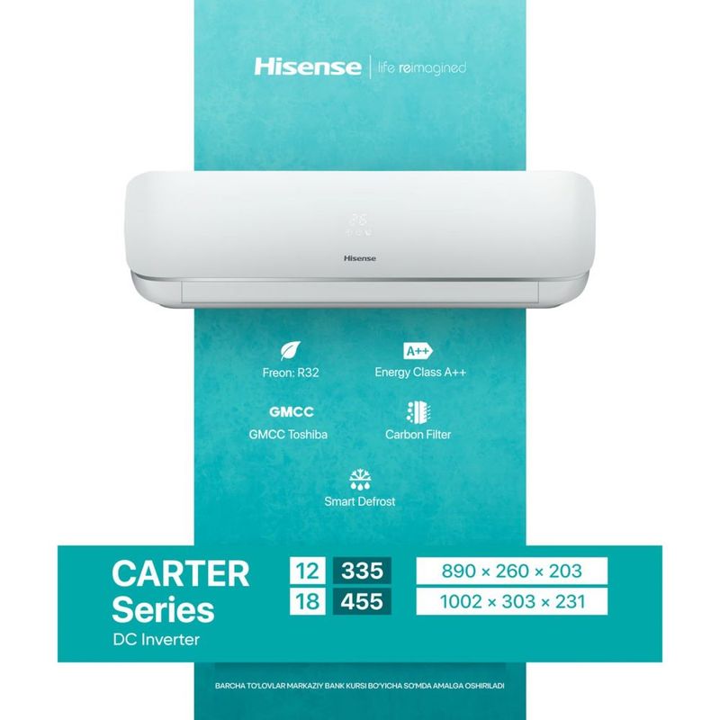 Hisense Carter Кондиционер 12/18 Hisense Carter Кондиционер 12/18