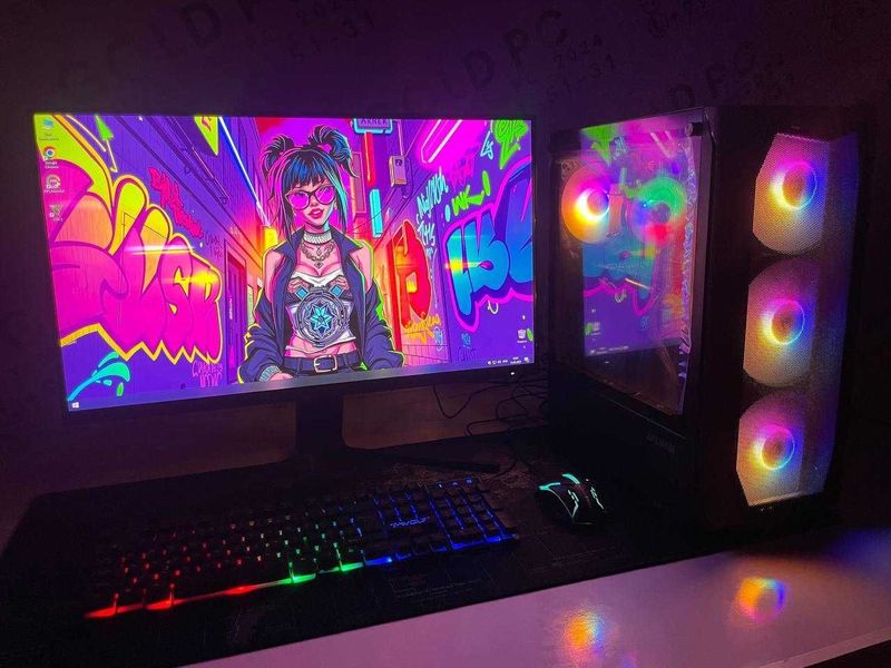 H410M / i5 10400 / MSI RX580 8GB / 8GB / SSD 512GB / 550W H410M / i5 10400 / MSI RX580 8GB / 8GB / SSD 512GB / 550W
