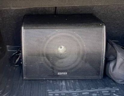 Edifier CW 1200E Автомобильный сабвуфер с встроенным усилителем