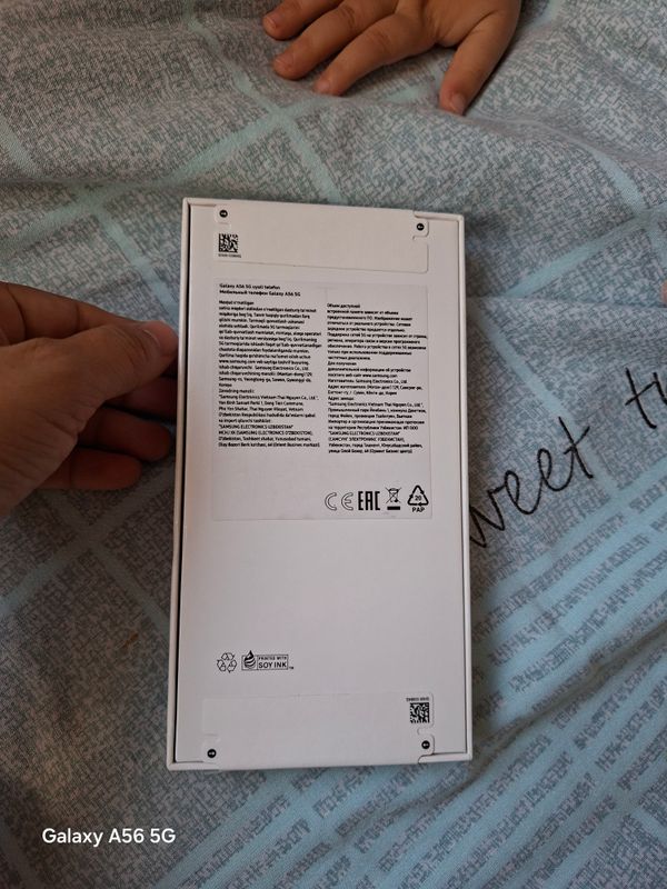 Samsung a56 sotiladi 256 gb hali yangi ochilmagan Samsung a56 sotiladi 256 gb hali yangi ochilmagan