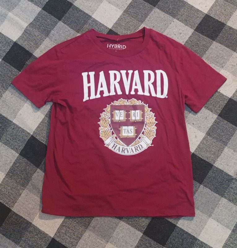 #ReMake Красная Футболка Harvard