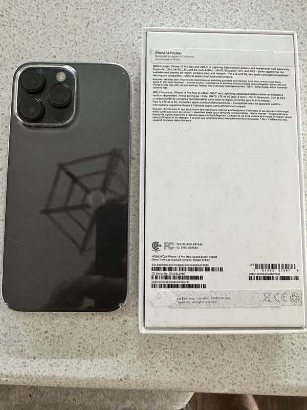 Срочно продам iPhone 14 Promax 128 LLA, не перекупщик. Срочно продам iPhone 14 Promax 128 LLA, не перекупщик.