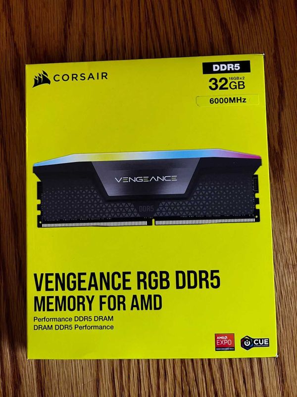 Corsair Vengeane RGB DDR5 16GBx2 6000Mhz | CL30 Corsair Vengeane RGB DDR5 16GBx2 6000Mhz | CL30