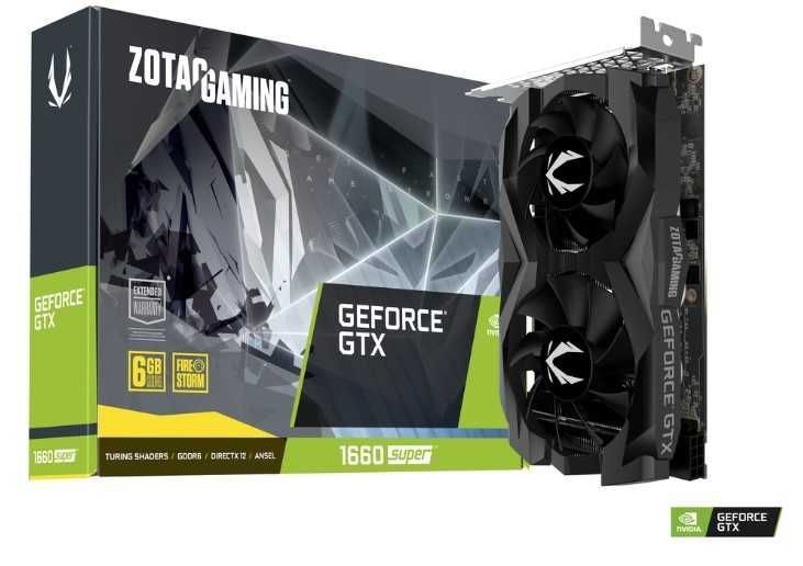 Zotac GTX 1660 SUPER Видеокарта Zotac GTX 1660 SUPER Видеокарта