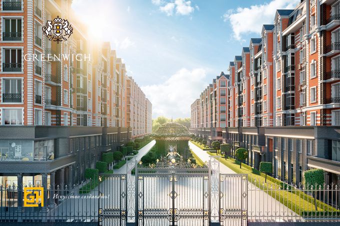 ЖК Greenwich Площадь квартиры: 74,63 м² 7 этаж ЖК Greenwich Площадь квартиры: 74,63 м² 7 этаж