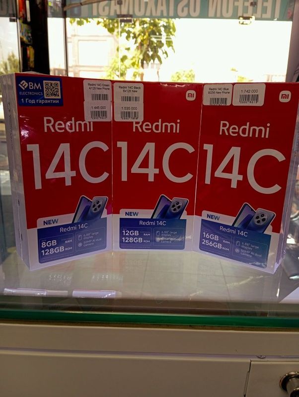 Redmi 14C 4x128/6x128/8x256 Sotiladi Redmi 14C 4x128/6x128/8x256 Sotiladi