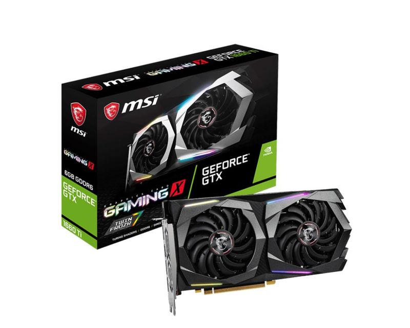 MSI gtx 1660ti GAMINGX