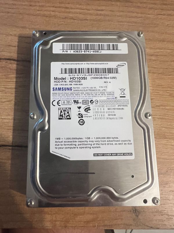 Жесткий диск Samsung 1TB