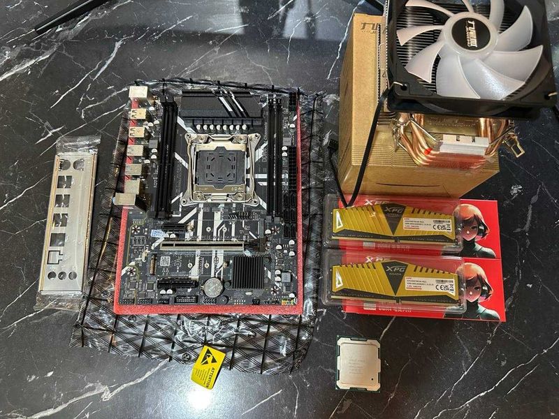 Игровые Комплекты X99D4M4 + Xeon e5 2667v4 / 16 GB DDR4 / Куллер Игровые Комплекты X99D4M4 + Xeon e5 2667v4 / 16 GB DDR4 / Куллер