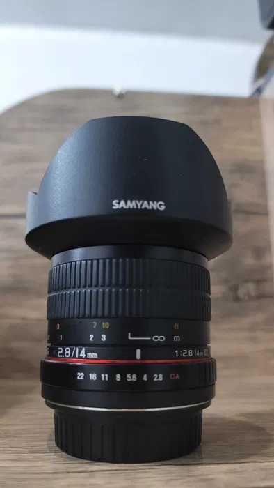 Samyang 2.8/14mm широкий объектив сотилади Samyang 2.8/14mm широкий объектив сотилади