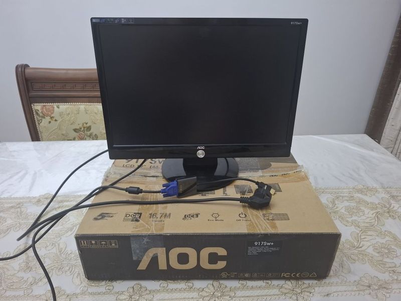 Арзан достойный монитор AOC 19" 1440×900 Арзан достойный монитор AOC 19" 1440×900
