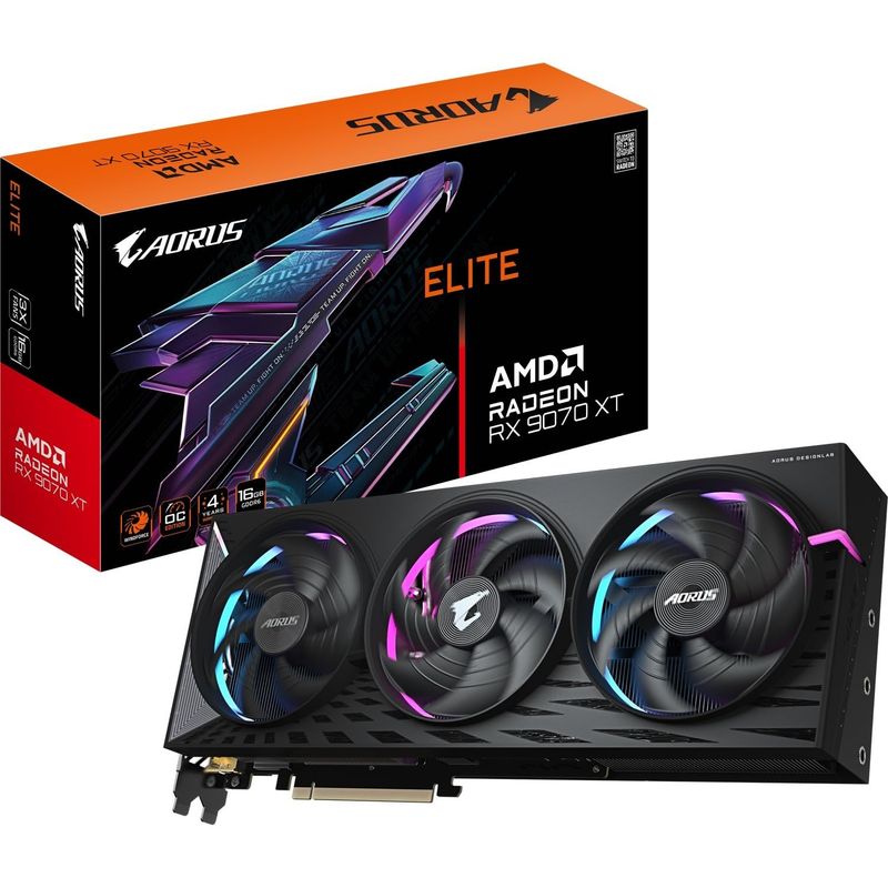 RX 9070XT Aorus Elite. Купил в апреле,чек имеется. На гарантии. RX 9070XT Aorus Elite. Купил в апреле,чек имеется. На гарантии.