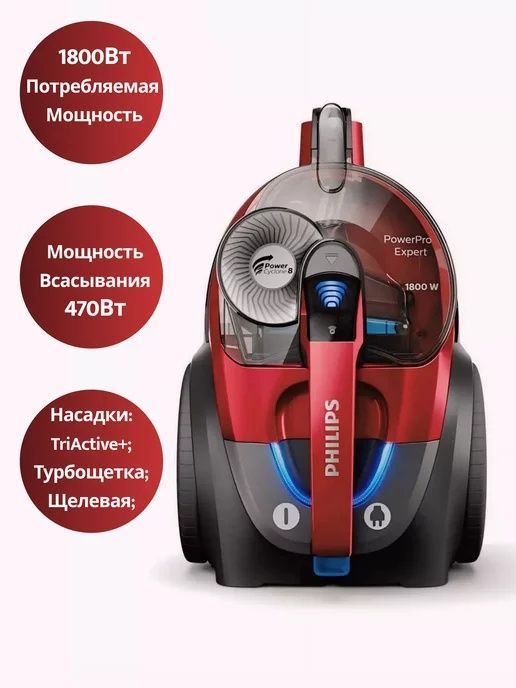 Пылесос Philips FC9735 opptom