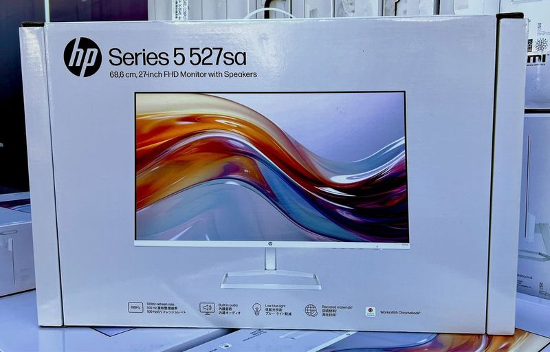 Монитор новый HP 27 Series 5 527sa 100HZ с спикерами