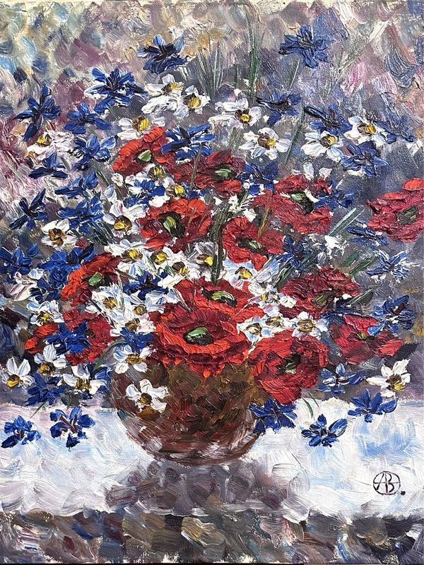 Картина, импрессионизм, холст/масло Картина, импрессионизм, холст/масло