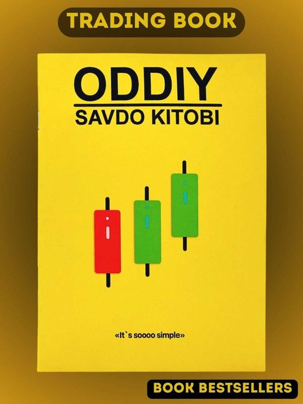 Oddiy savdo kitobi Treyding kitobi ozbekcha ruscha xantal