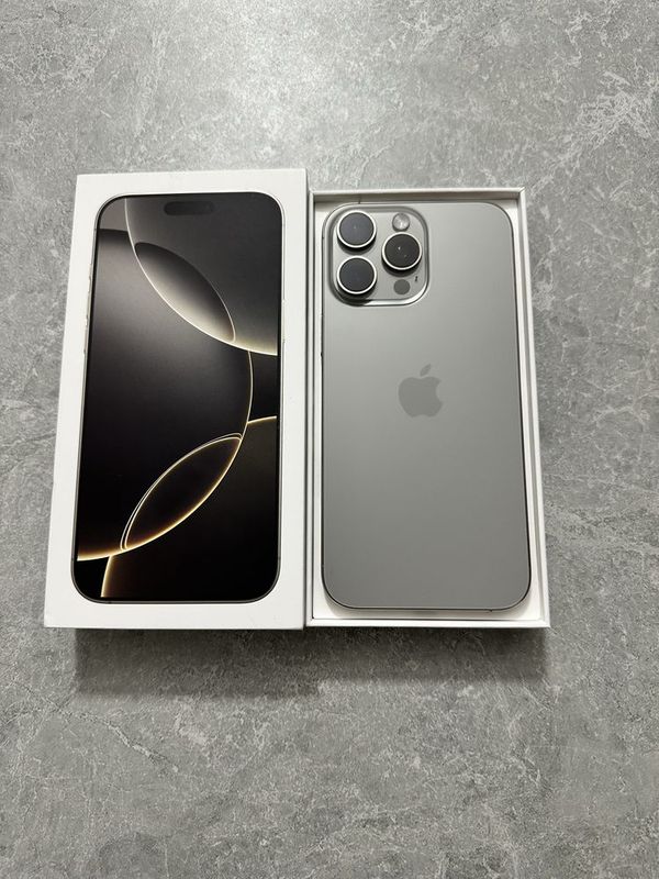 iPhone 16 Pro Max 256GB Natural Titanium iPhone 16 Pro Max 256GB Natural Titanium