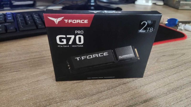 TeamGroup T-Force G70 Pro 2TB m.2 NVMe SSD (Подходит на PS5) с DRAM TeamGroup T-Force G70 Pro 2TB m.2 NVMe SSD (Подходит на PS5) с DRAM