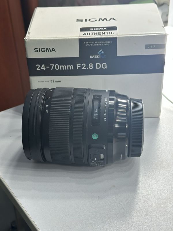 Объектив Sigma 24-70 f/2.8 DG OS HSM Art Canon EF