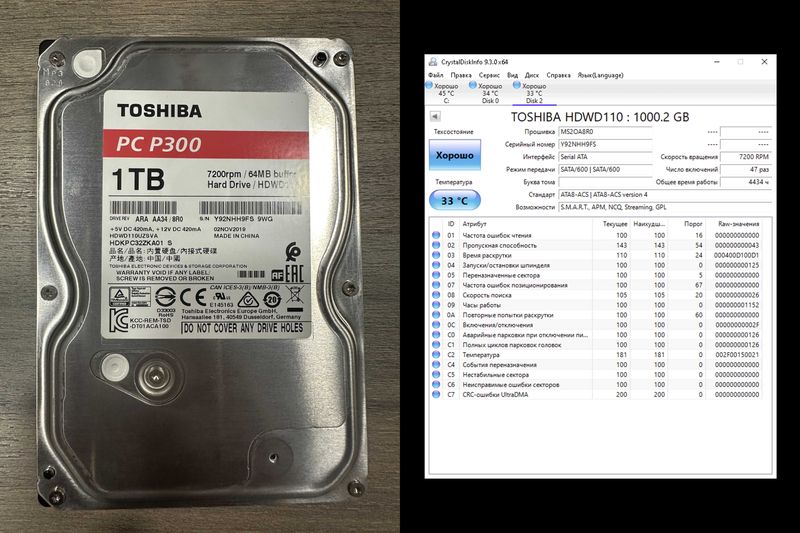 Продам б.у. HDD жесткие диски 500GB / 1TB / 2TB / 4TB Продам б.у. HDD жесткие диски 500GB / 1TB / 2TB / 4TB