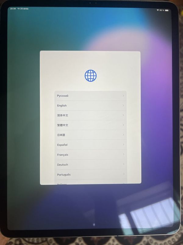 Ipad Pro 4 gen. Icloud!! 12.9 inch