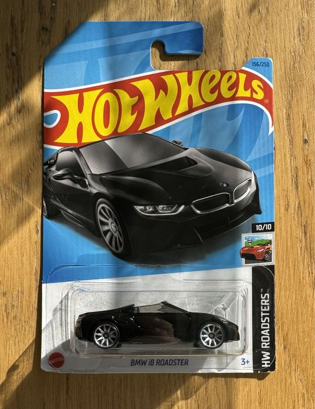 Hot Wheels BMW i8 Roadster black