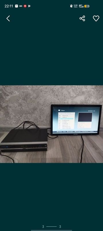 Uzdigital tyner 18.5 monitor bilan Uzdigital tyner 18.5 monitor bilan