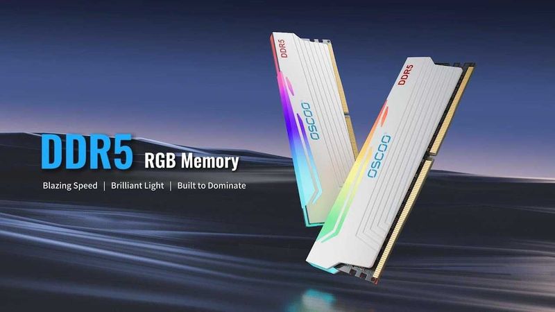 Оперативная память - OSCOO RGB DDR5 64GB (2x32GB) (6000MHz) Оперативная память - OSCOO RGB DDR5 64GB (2x32GB) (6000MHz)
