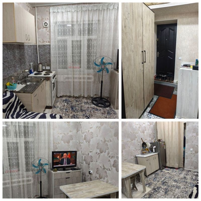 Продам 1 ком квартиру с Ремонтом и мебелью. 18кв.м.Сергели-2