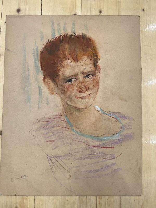 Мальчик . Резников Л . И . 1979г Мальчик . Резников Л . И . 1979г
