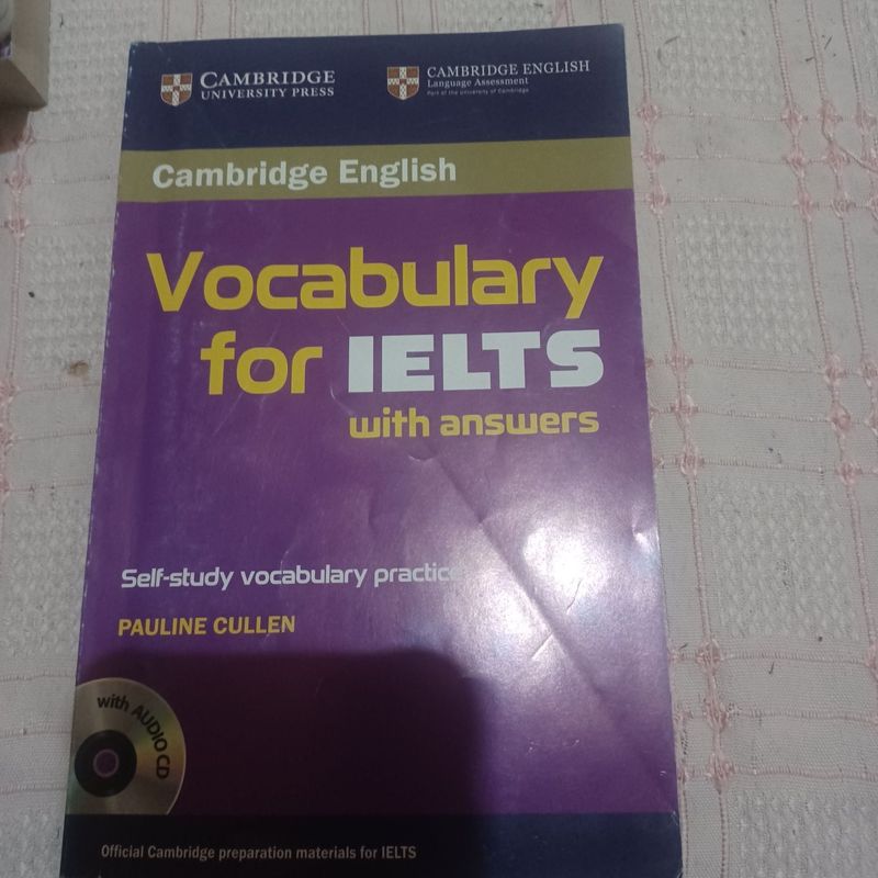 Vocabulary for Ielts kitobi