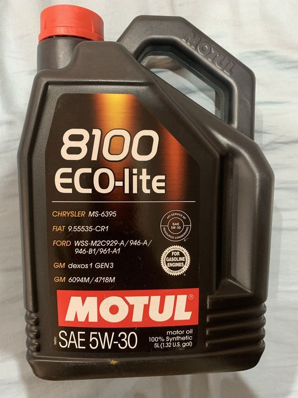 5 литр MOTUL 8100 ECO-LITE 5W-30 Масло моторное, Синтетическое 5 литр MOTUL 8100 ECO-LITE 5W-30 Масло моторное, Синтетическое