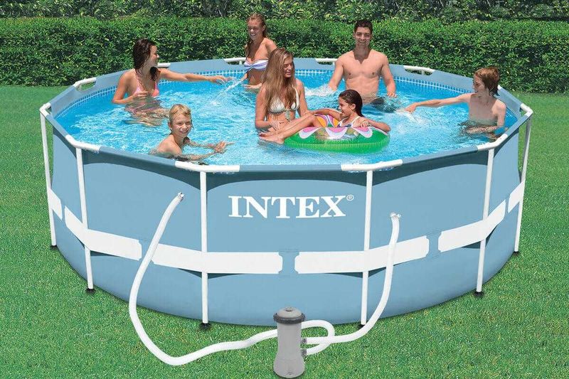 Каркасный бассейн Intex Prism Frame 366x122 см + фильтр(26718/28726) Каркасный бассейн Intex Prism Frame 366x122 см + фильтр(26718/28726)