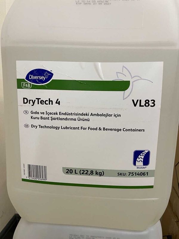 DryTech 4 - VL83 смазка для конвеерных линий DryTech 4 - VL83 смазка для конвеерных линий