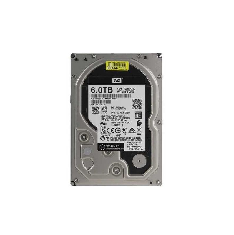 | Жесткий Диск HDD 6Tb WD NAS ware, WD6003FFBX 256Mb SATA III 7200 rpm