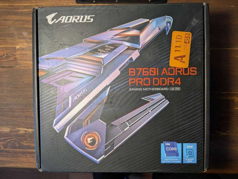 Материнская плата: B760i Aorus pro DDR4 Материнская плата: B760i Aorus pro DDR4