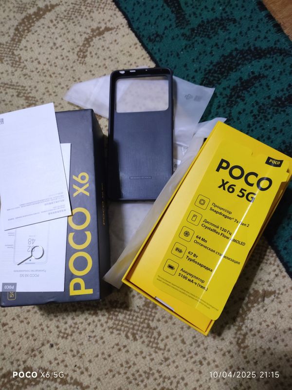 POCO X6 5G 12/512 lik POCO X6 5G 12/512 lik