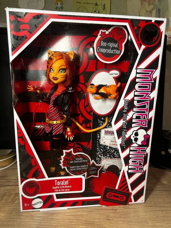 Кукла Монстер хай Monster high Торалей Страйп оригинал Маттел Кукла Монстер хай Monster high Торалей Страйп оригинал Маттел
