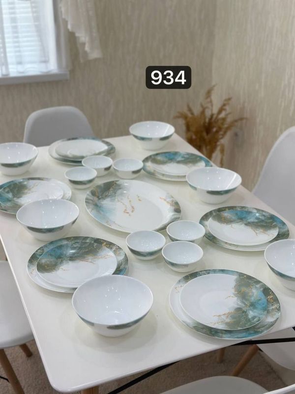 Posuda chinni 6 kishilik kosa, tarelka, piyola zarin opal Posuda chinni 6 kishilik kosa, tarelka, piyola zarin opal