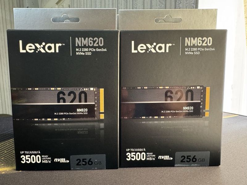 M.2 nvme lexar 256gb 3500MB/s optim 18$