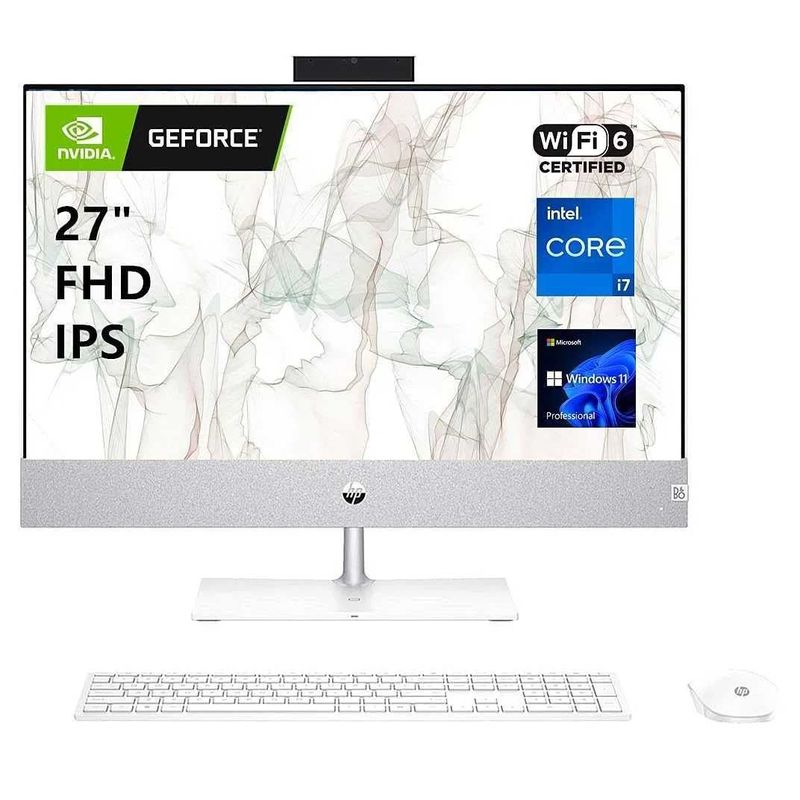 Моноблок HP Pavilion 27 Intel i7-13700T, 16 ГБ/ 512 RTX 3050 4 ГБ Моноблок HP Pavilion 27 Intel i7-13700T, 16 ГБ/ 512 RTX 3050 4 ГБ